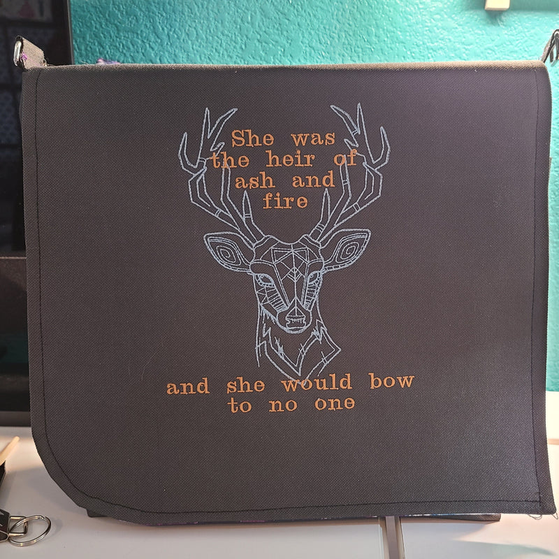 Customizable Messenger Bag - Choose Your Design | Light Weight | Sarah J. Maas