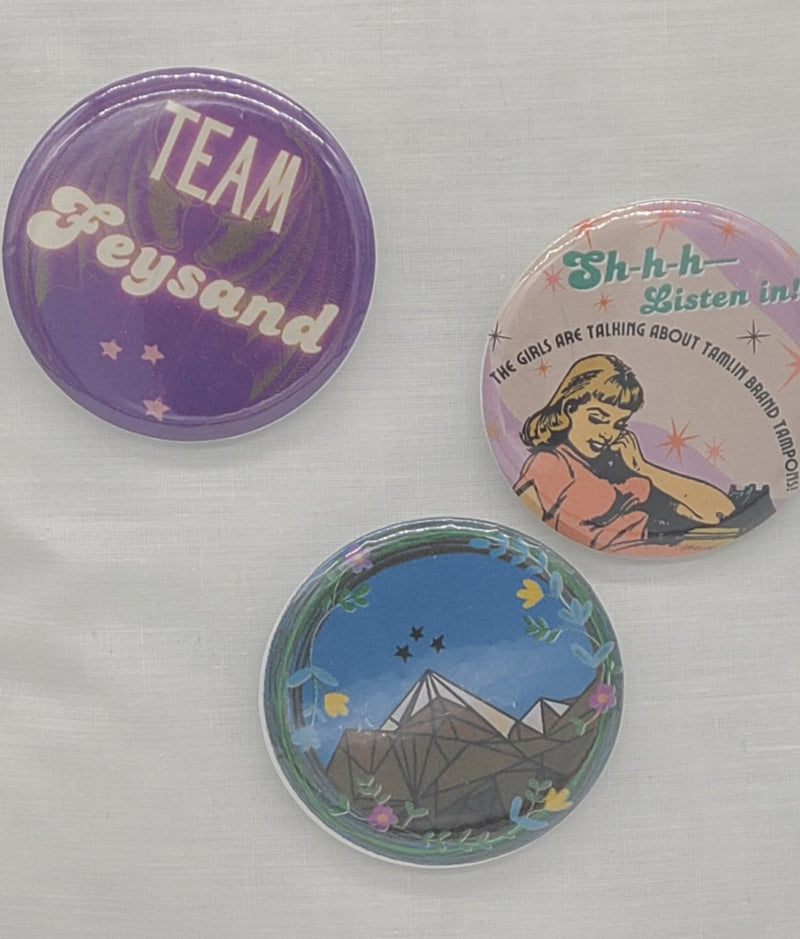 Sarah J Maas Pinback Buttons - Velaris