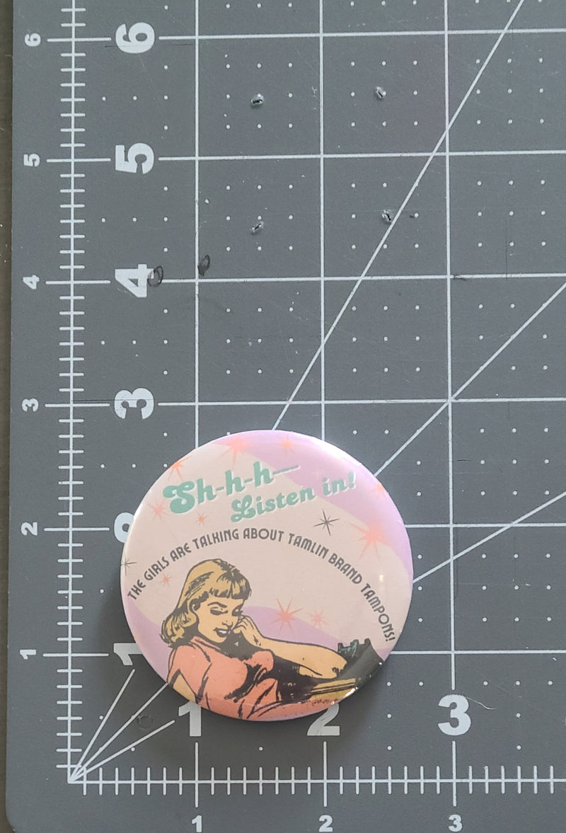 Sarah J Maas Pinback Buttons - Tamlin Brand Tampons