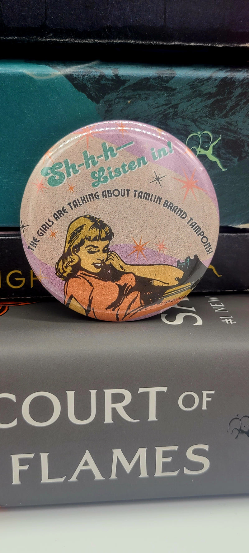 Sarah J Maas Pinback Buttons - Tamlin Brand Tampons