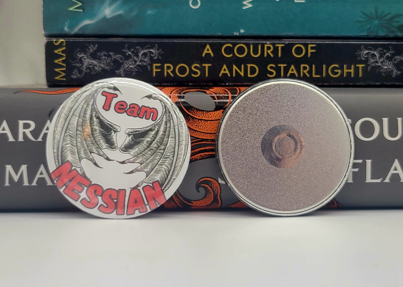 Sarah J Maas Pinback Buttons - Team Nessian