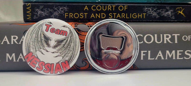 Sarah J Maas Pinback Buttons - Team Nessian