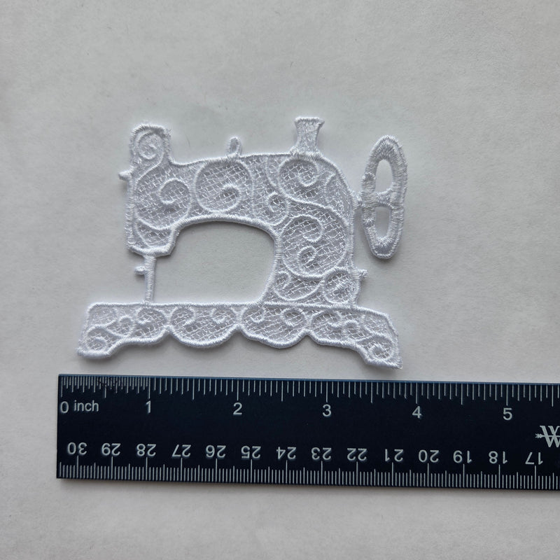 Embroidered Bookmark - Sewing Machine