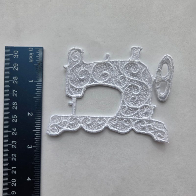 Embroidered Bookmark - Sewing Machine
