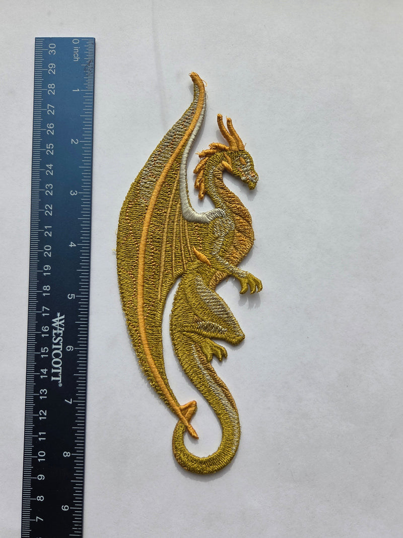 Embroidered Bookmark - Dragon