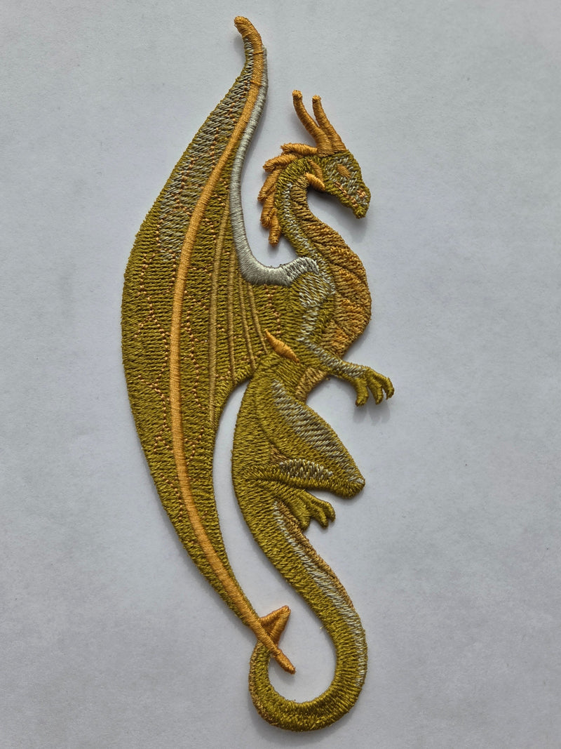 Embroidered Bookmark - Dragon