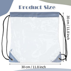 Clear Drawstring Backpack