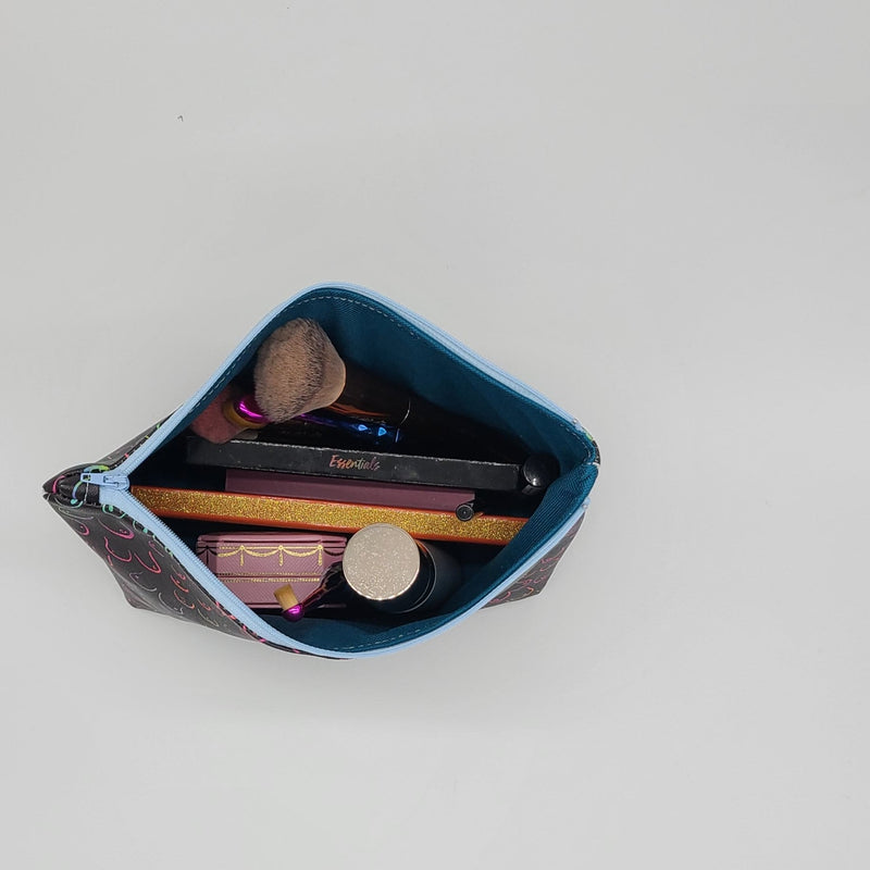 Rainbow Boobies Cosmetic Zipper Pouch